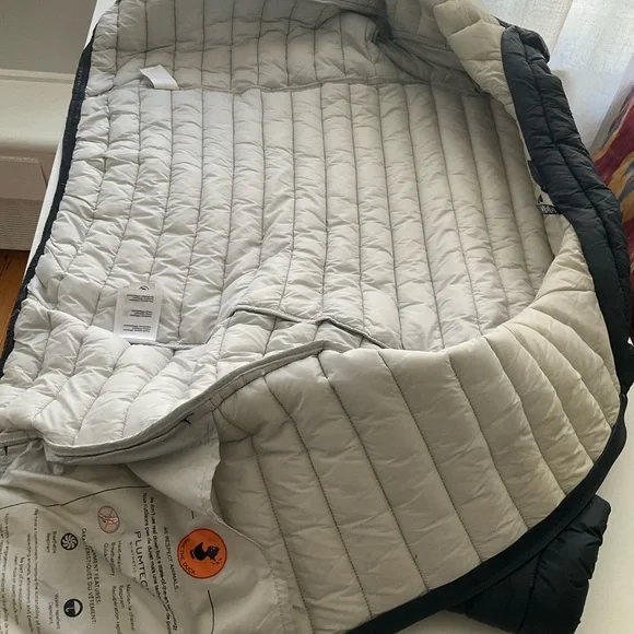 SAVE THE DUCK Men's XL Dark Blue Puffer Jacket - Picture 10 of 13